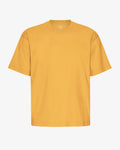 Oversized Organic T-Shirt - Burned Yellow