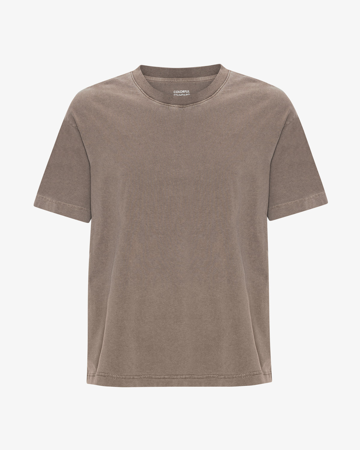 Oversized Organic T-Shirt - Faded Khaki