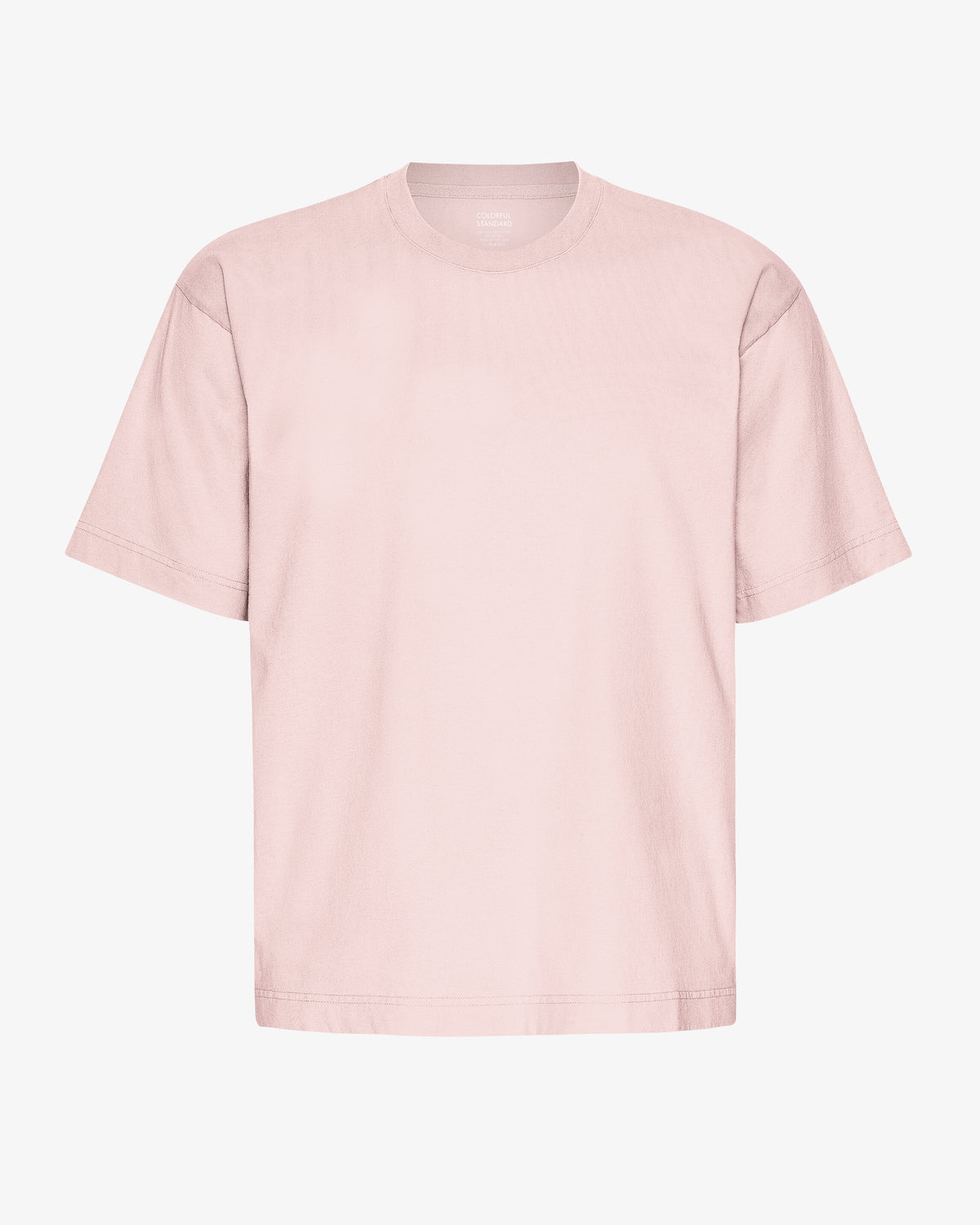 Oversized Organic T-Shirt - Faded Pink