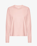 Women Organic LS T-Shirt - Faded Pink