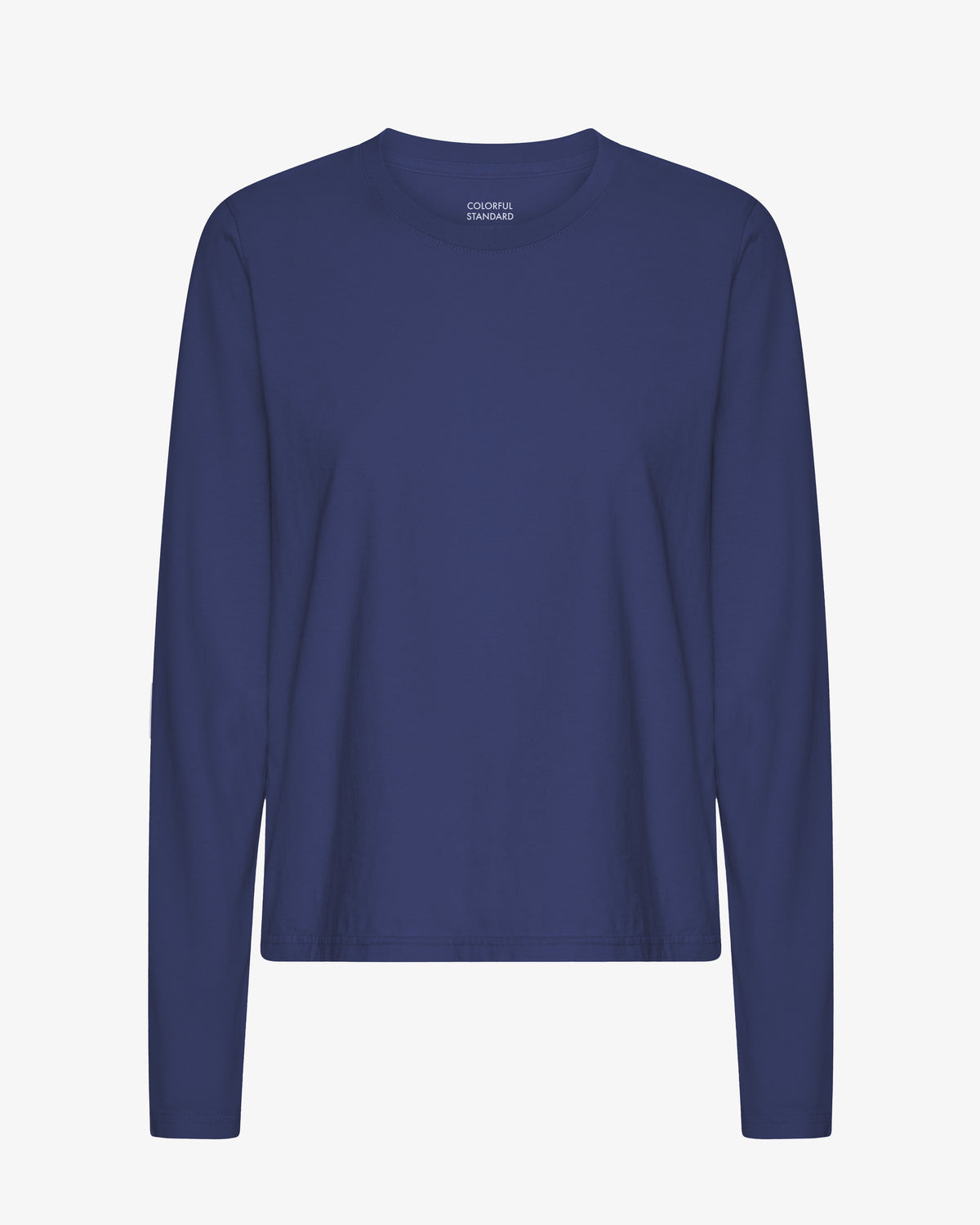 Women Organic LS T-Shirt - Marine Blue