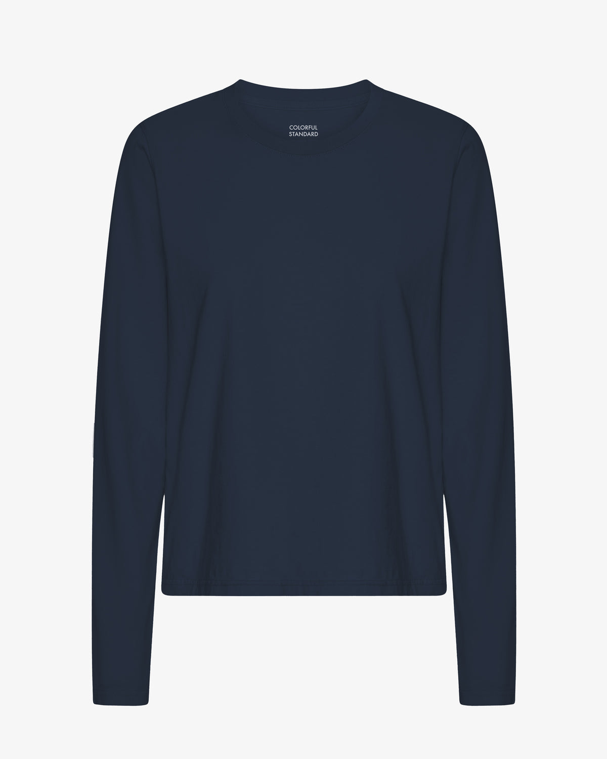 Women Organic LS T-Shirt - Navy Blue