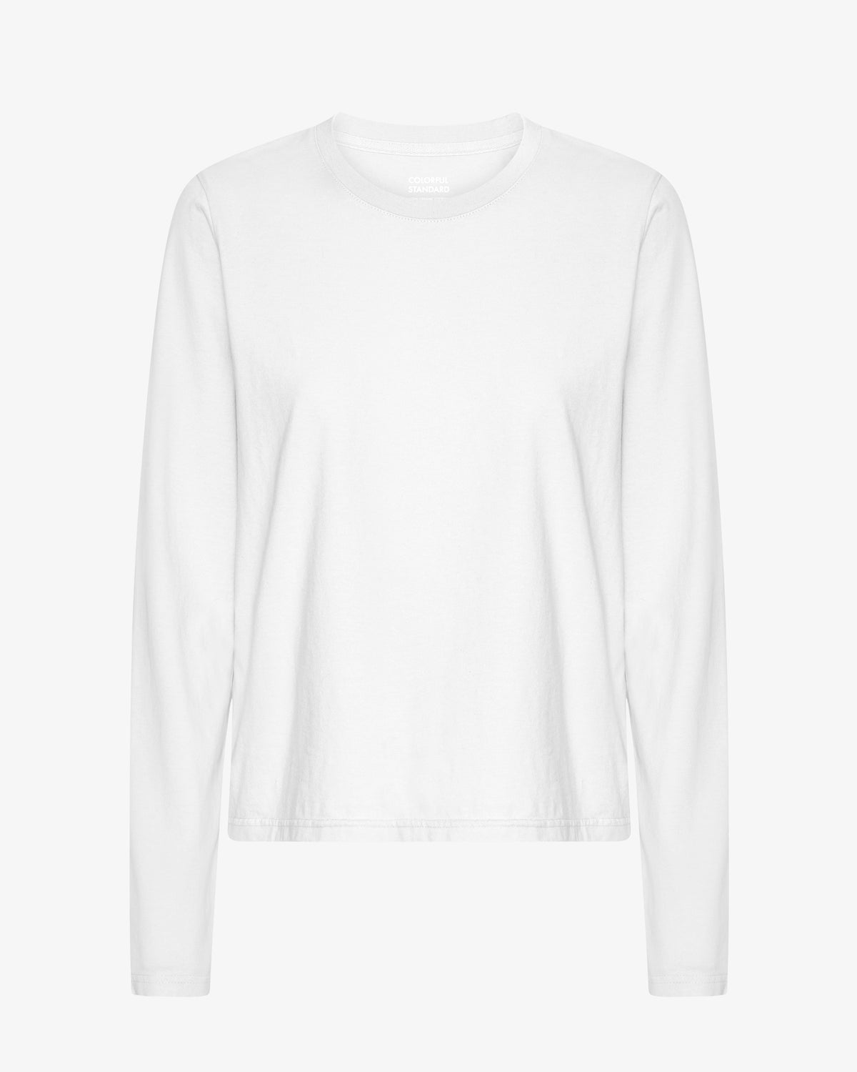 Women Organic LS T-Shirt - Optical White