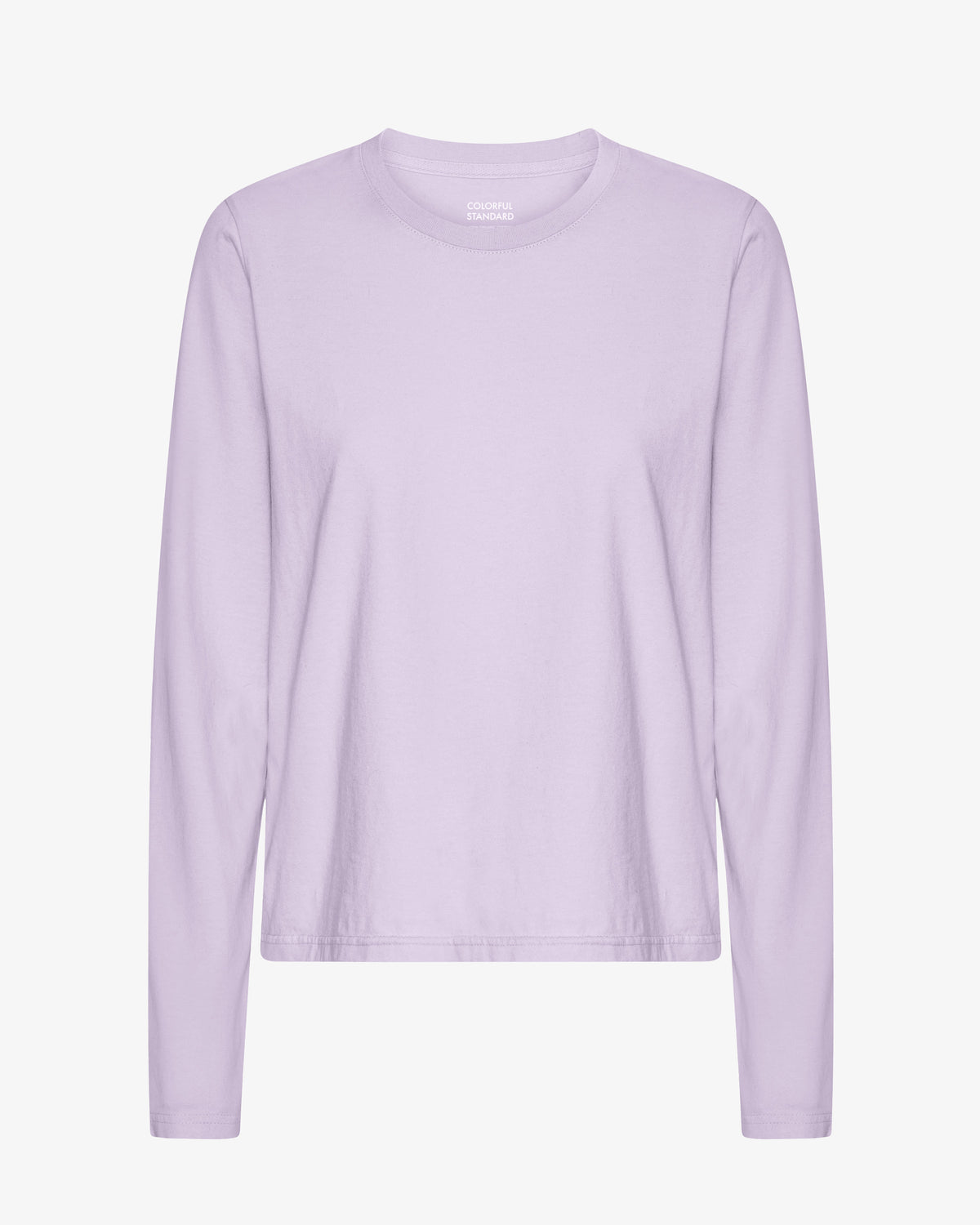 Women Organic LS T-Shirt - Soft Lavender
