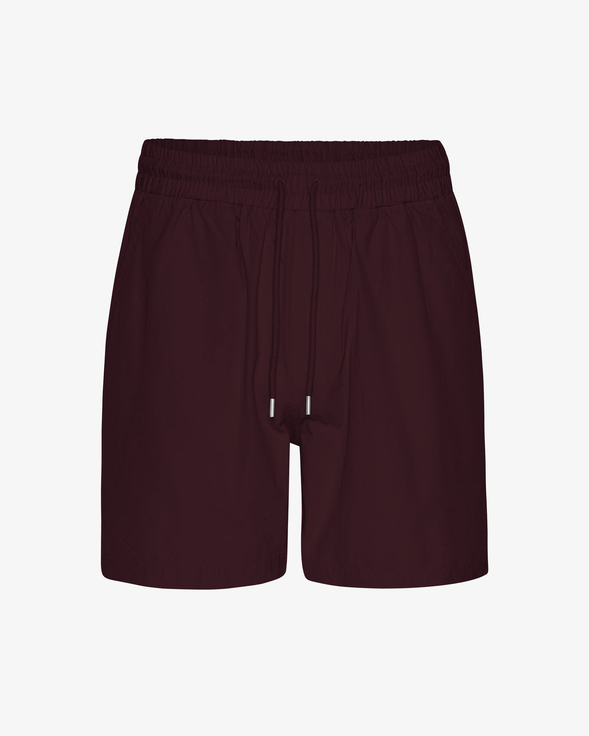 Organic Twill Shorts - Oxblood Red