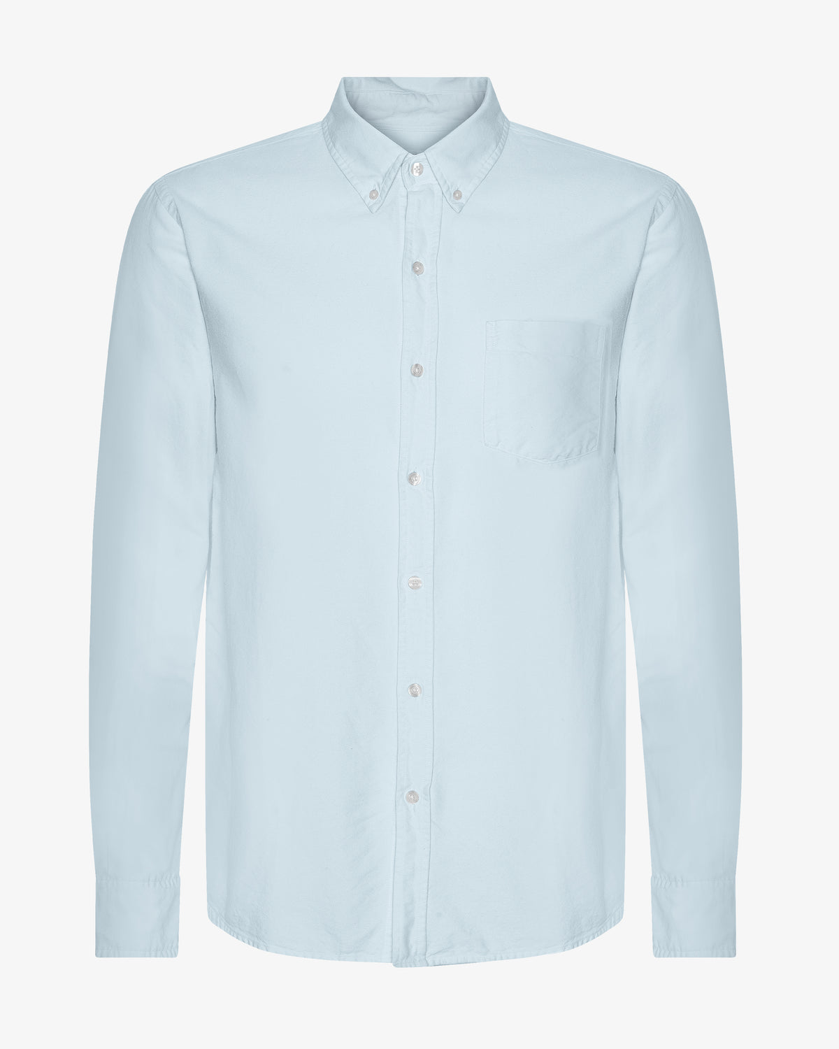 Organic Button Down Shirt - Polar Blue
