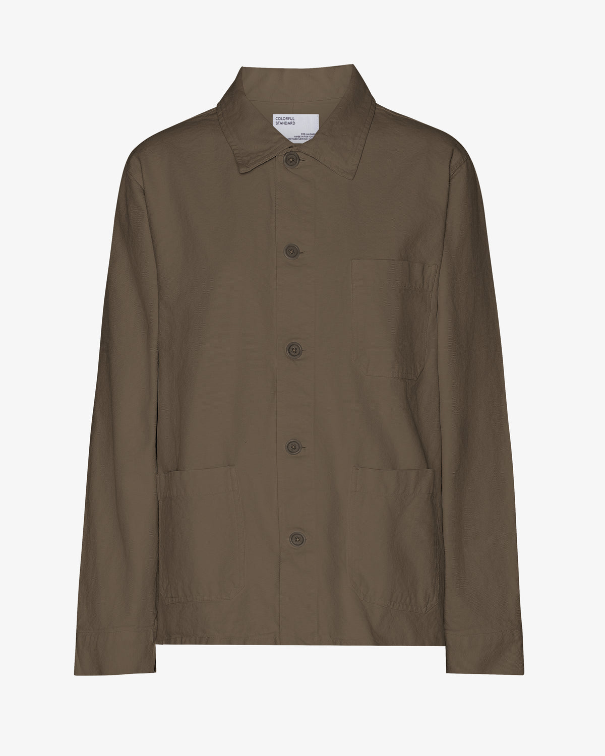 Organic Workwear Jacket - Cedar Brown