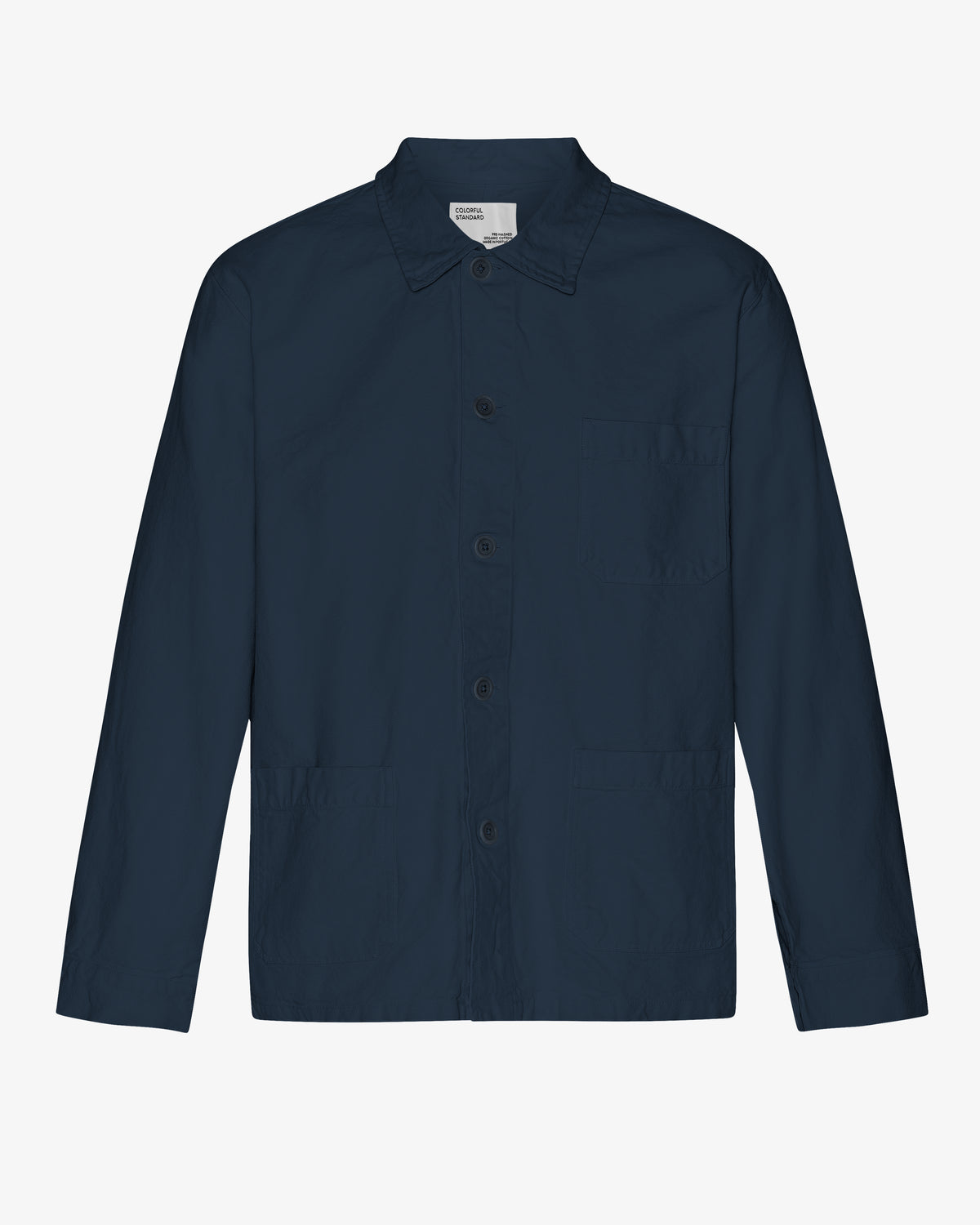 Organic Workwear Jacket - Navy Blue