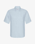 Linen SS Shirt - Polar Blue
