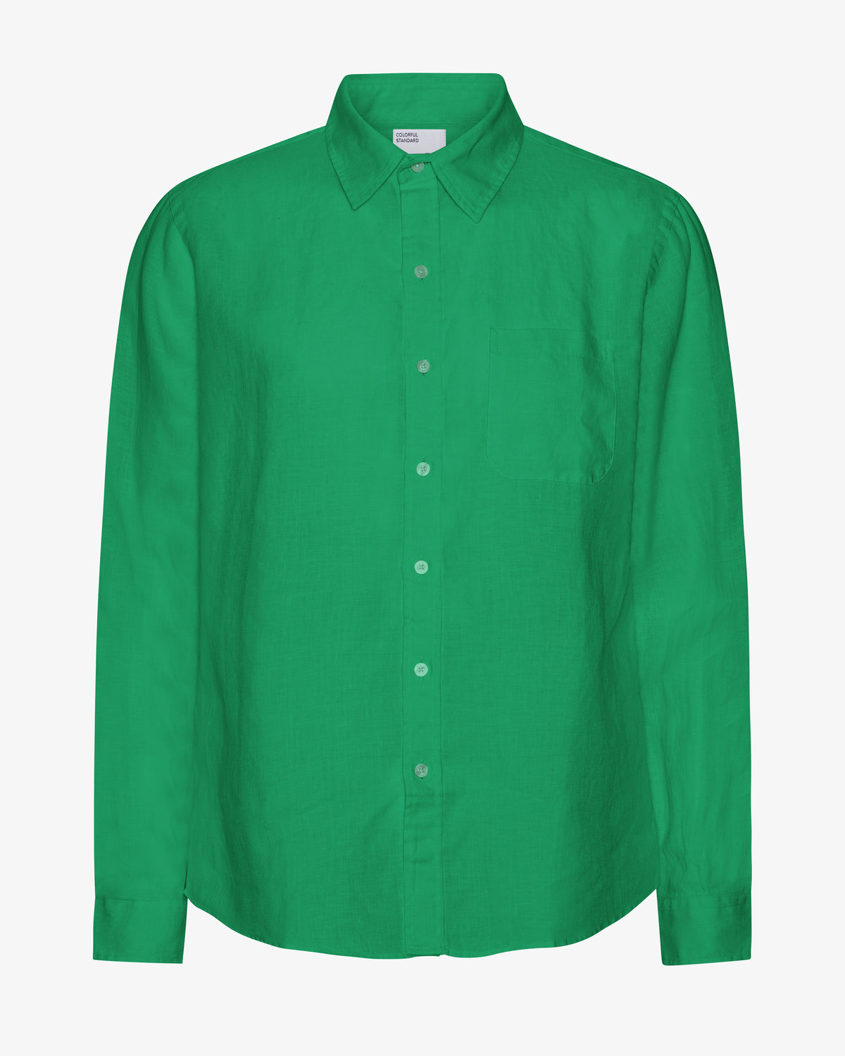 Linen Shirt - Kelly Green