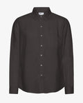 Linen Shirt - Lava Grey