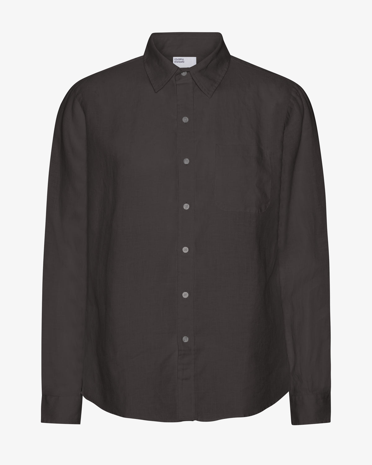 Linen Shirt - Lava Grey