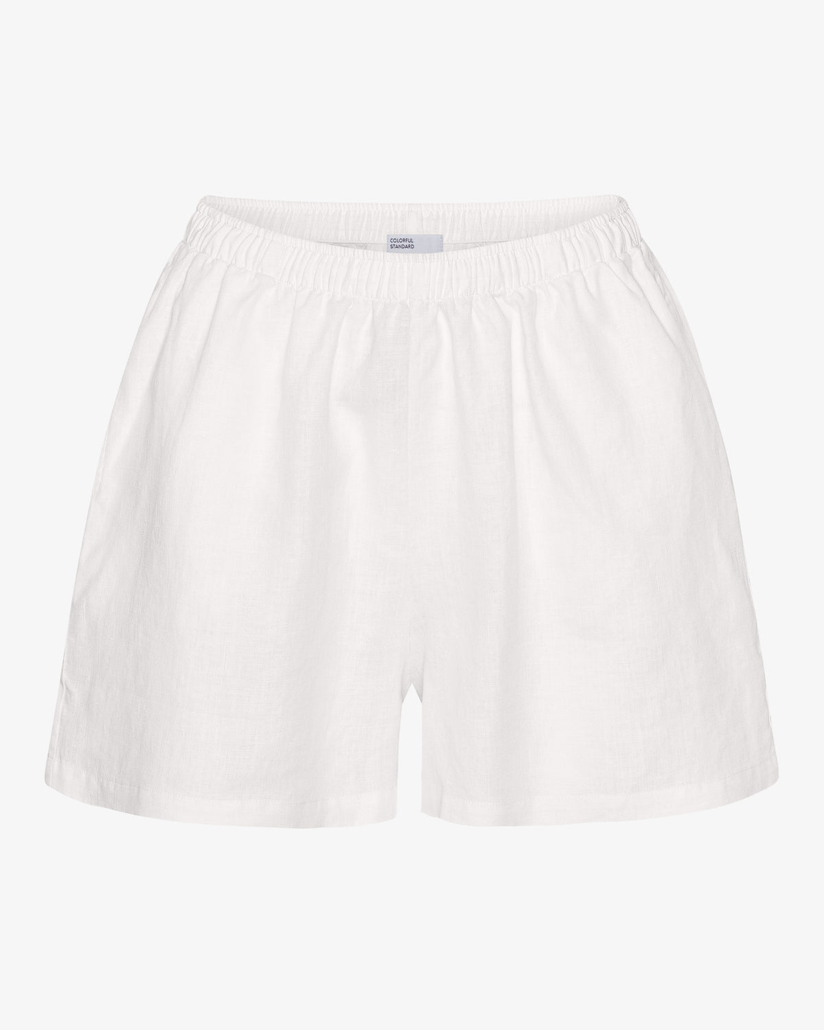 Linen Shorts - Optical White