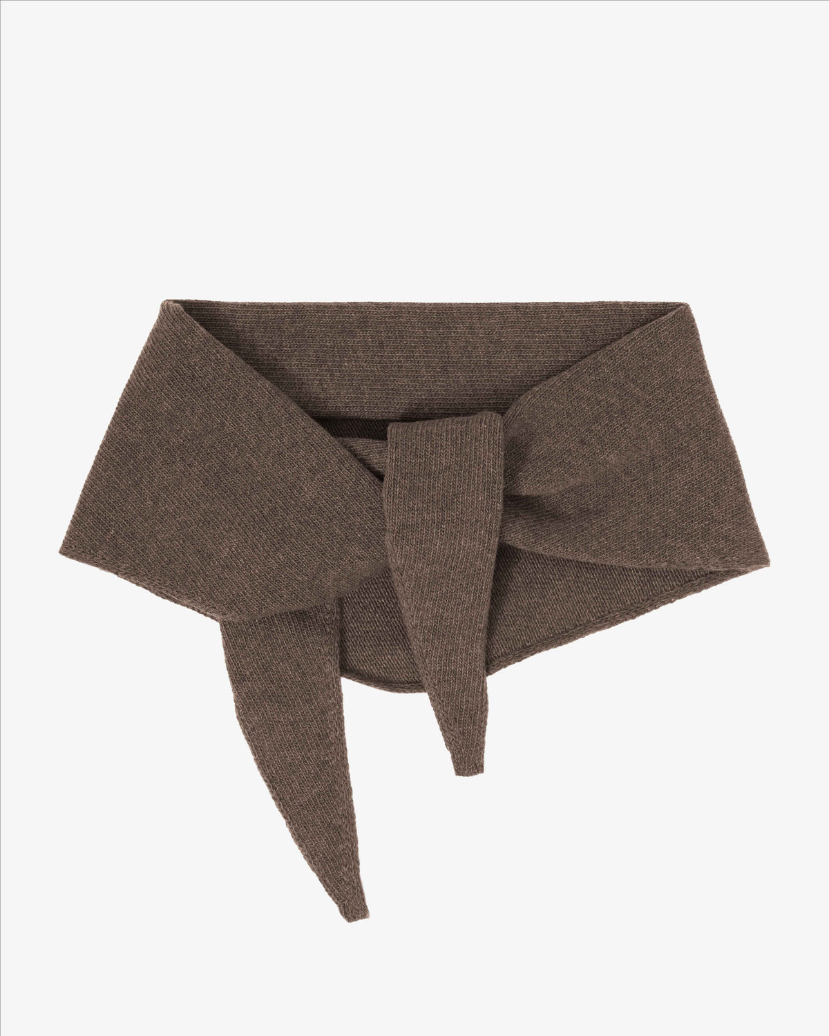 Cashmere Triangle Scarf - Warm Taupe