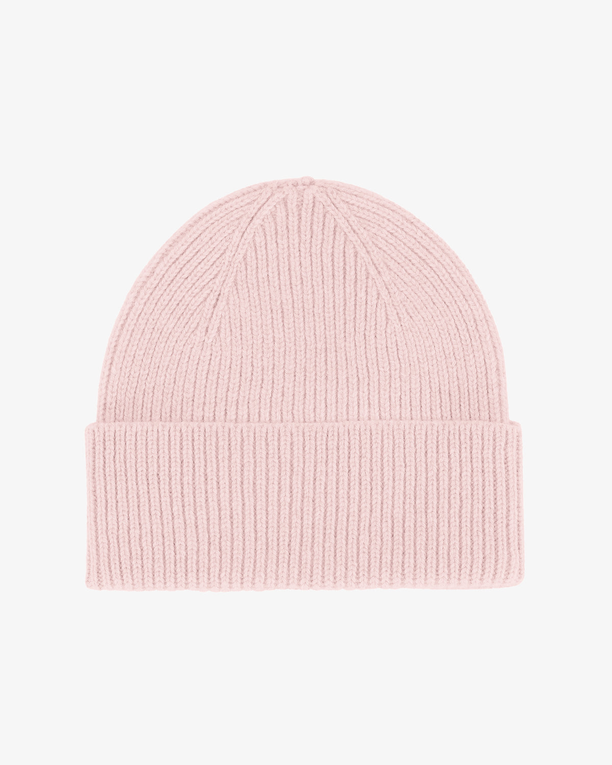 Merino Wool Beanie - Faded Pink