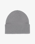 Merino Wool Beanie - Heather Grey