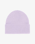 Merino Wool Beanie - Soft Lavender