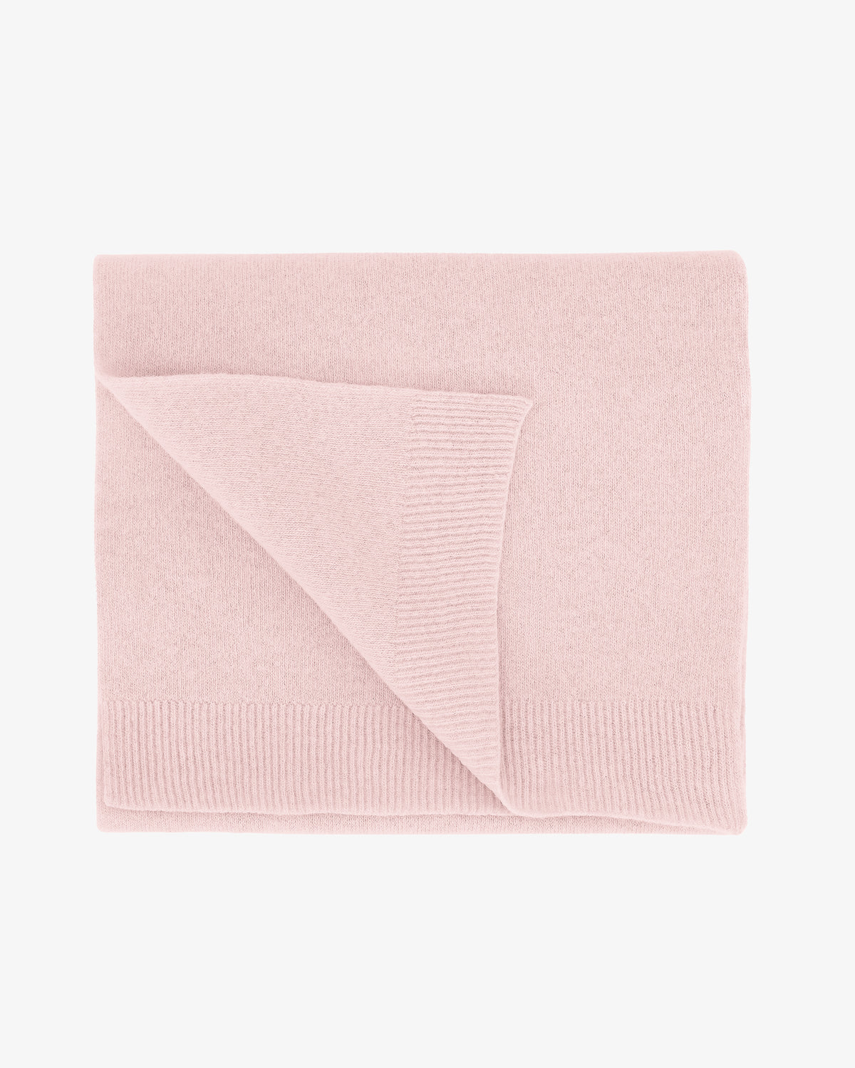 Merino Wool Scarf - Faded Pink