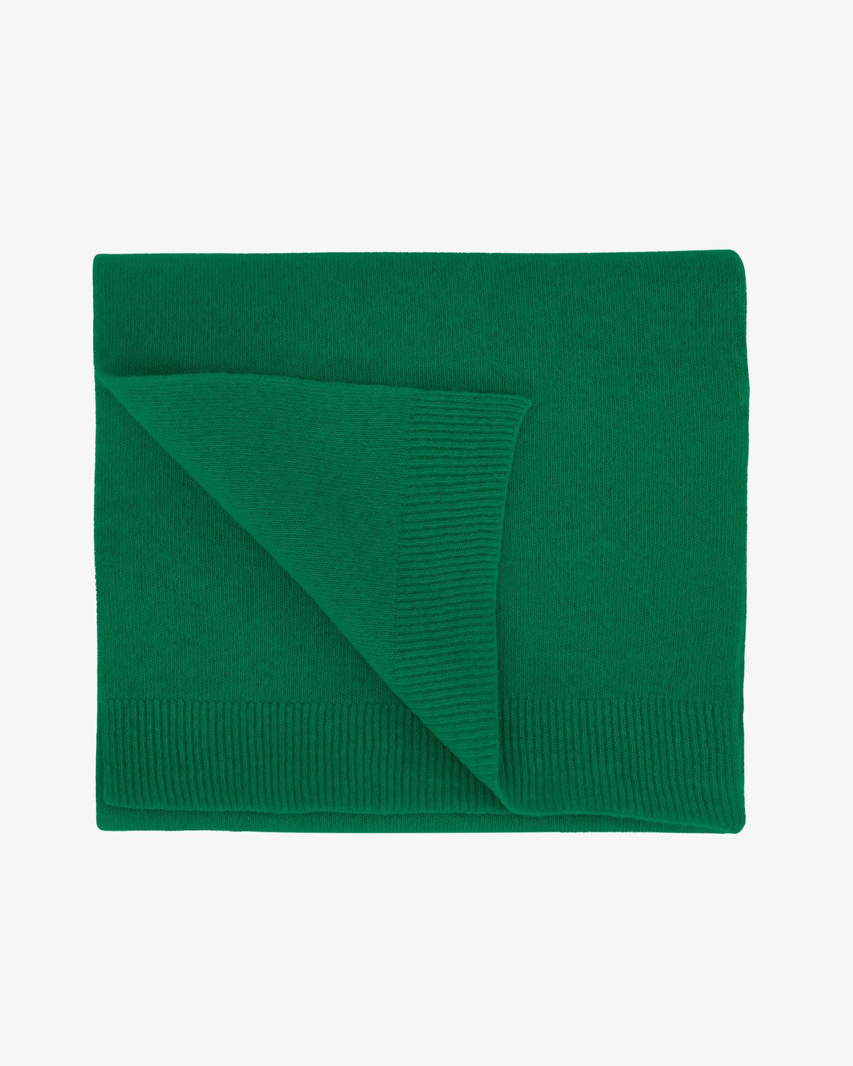 Merino Wool Scarf - Kelly Green