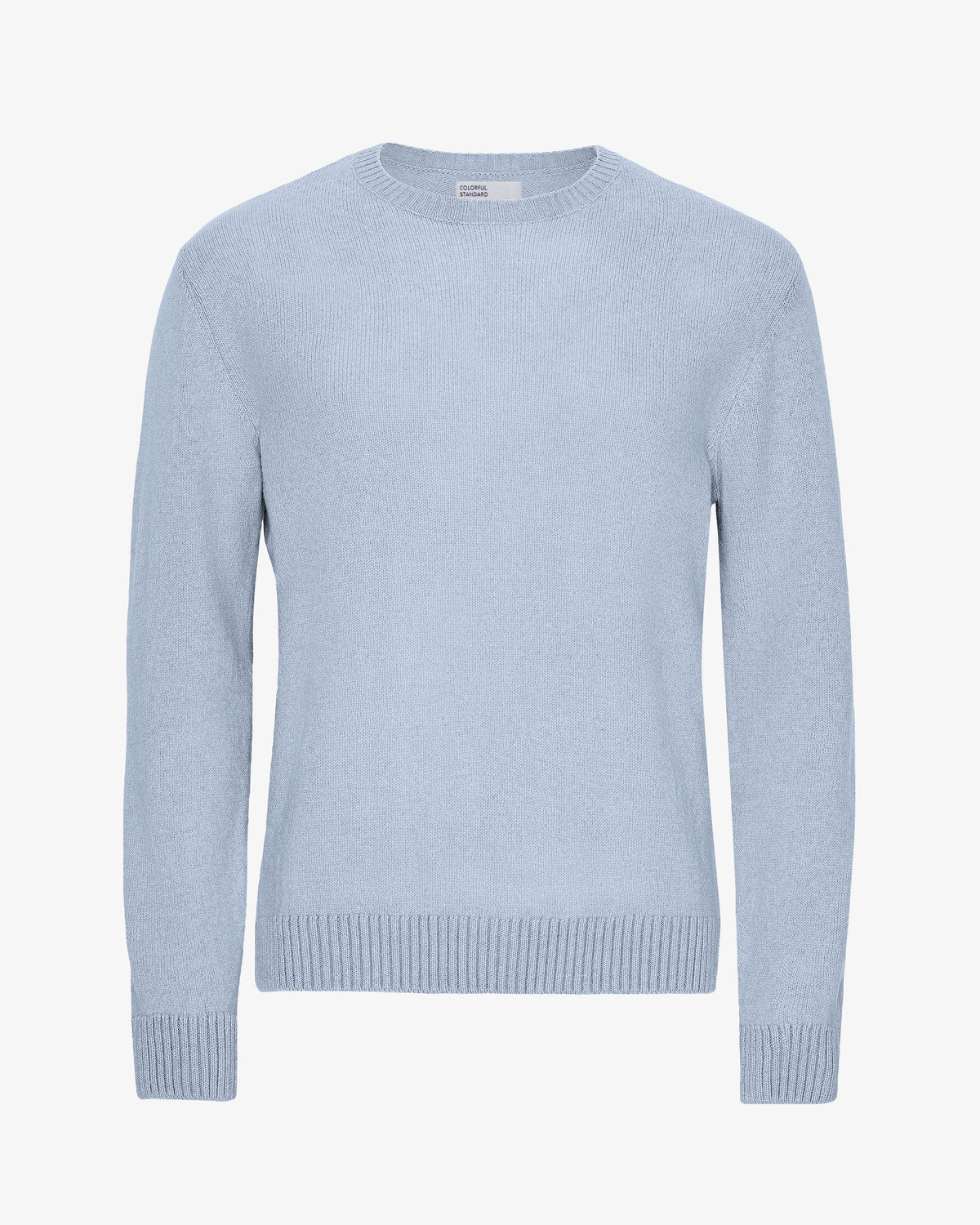 Classic Merino Wool Crew - Polar Blue