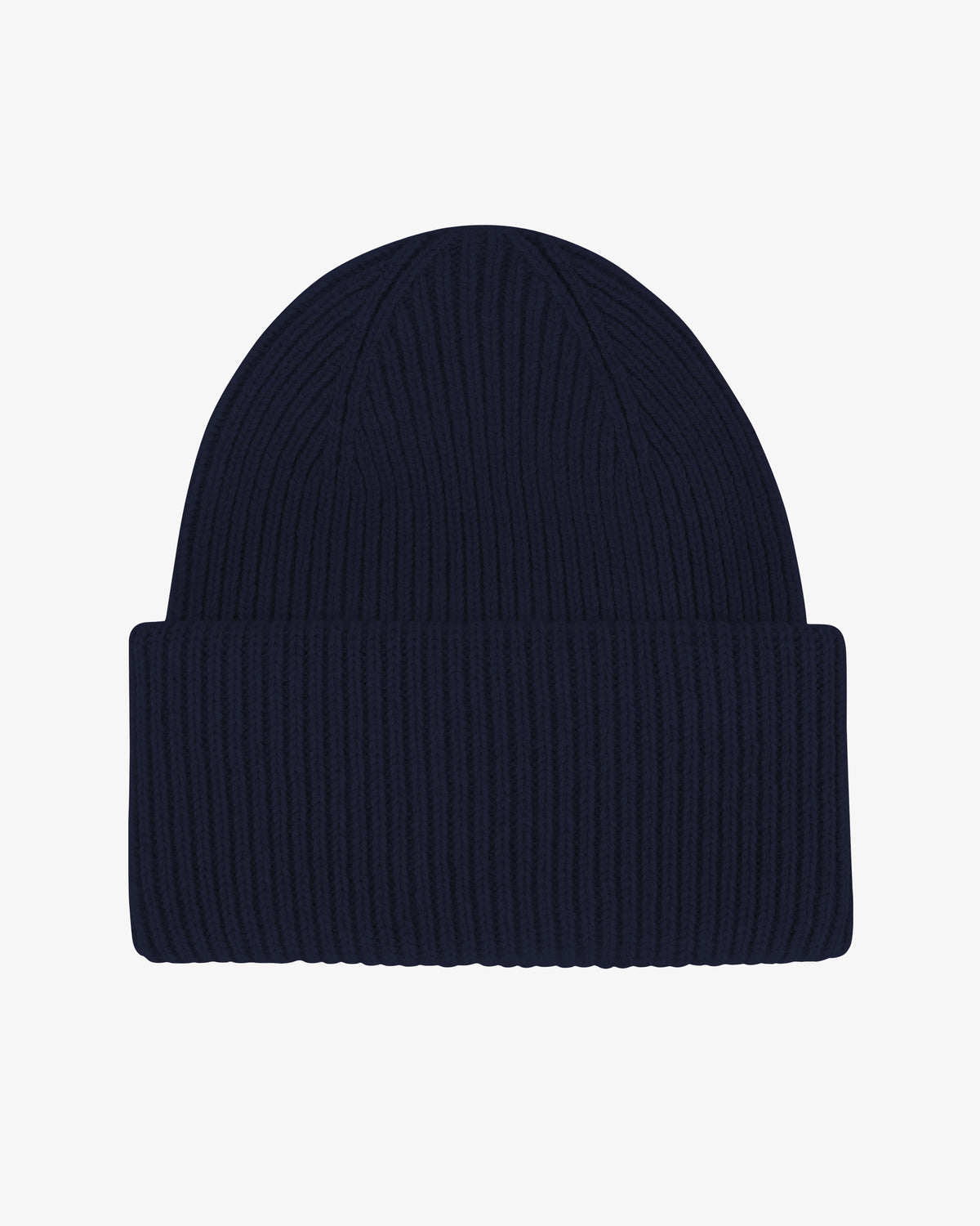 Merino Wool Hat - Navy Blue