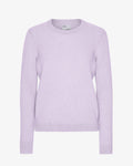 Women Classic Merino Wool Crew - Soft Lavender