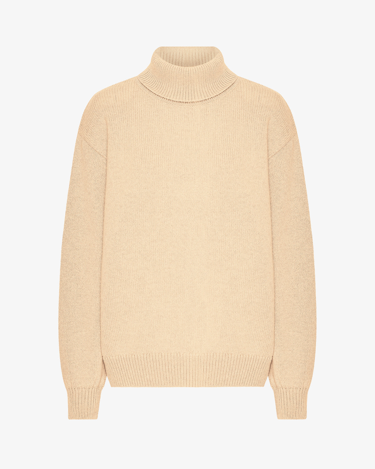 Merino Wool Turtleneck - Soft Yellow