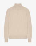 Merino Wool Turtleneck - Ivory White