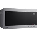 LG MS2595CIS, Four à micro-ondes Acier inoxydable/Noir, Comptoir, Micro-onde simple, 25 L, 1000 W, Écran integré, Tactile