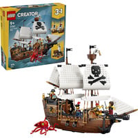 LEGO Creator 3-en-1 Bateau pirate légendaire, Jouets de construction Jeu de construction, 9 an(s), Plastique, 1074 pièce(s), 1,79 kg
