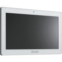 Shuttle Panel-PC M15AL01-i5, Barebone Blanc, Ecran tactile 15.6", Intel Core i5-1235U, 2x LAN, RS232, POAG, IP65, fanless, fonctionnement permanent 24/7, Tout-en-un, Dorsale de PC tout en un, Intel SoC, DDR5-SDRAM, PCI Express, Série ATA III, 90 W