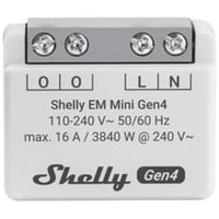 Shelly EM Mini Gen4, Appareil de mesure Gris