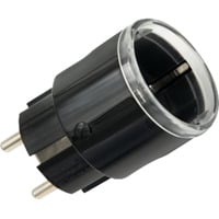 Shelly Plug S Gen3 MTR, Switch socket Noir