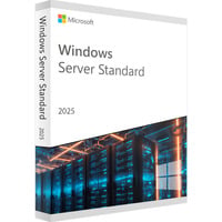 Microsoft Windows Server 2025 Standard 16 Core, Logiciel 
