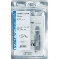 SMARTKEEPER ESSENTIAL USB-C Port Lock (CL04) + Lock Key Mini (U04), Antivol 
